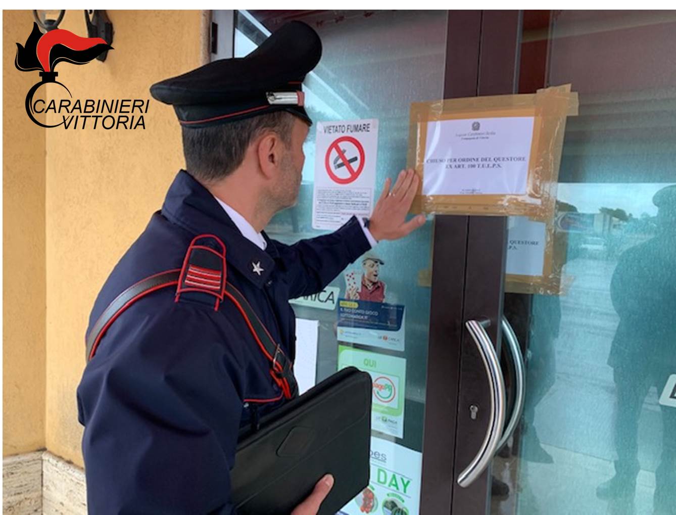 Chiuso dal Questore di Ragusa un bar di Vittoria