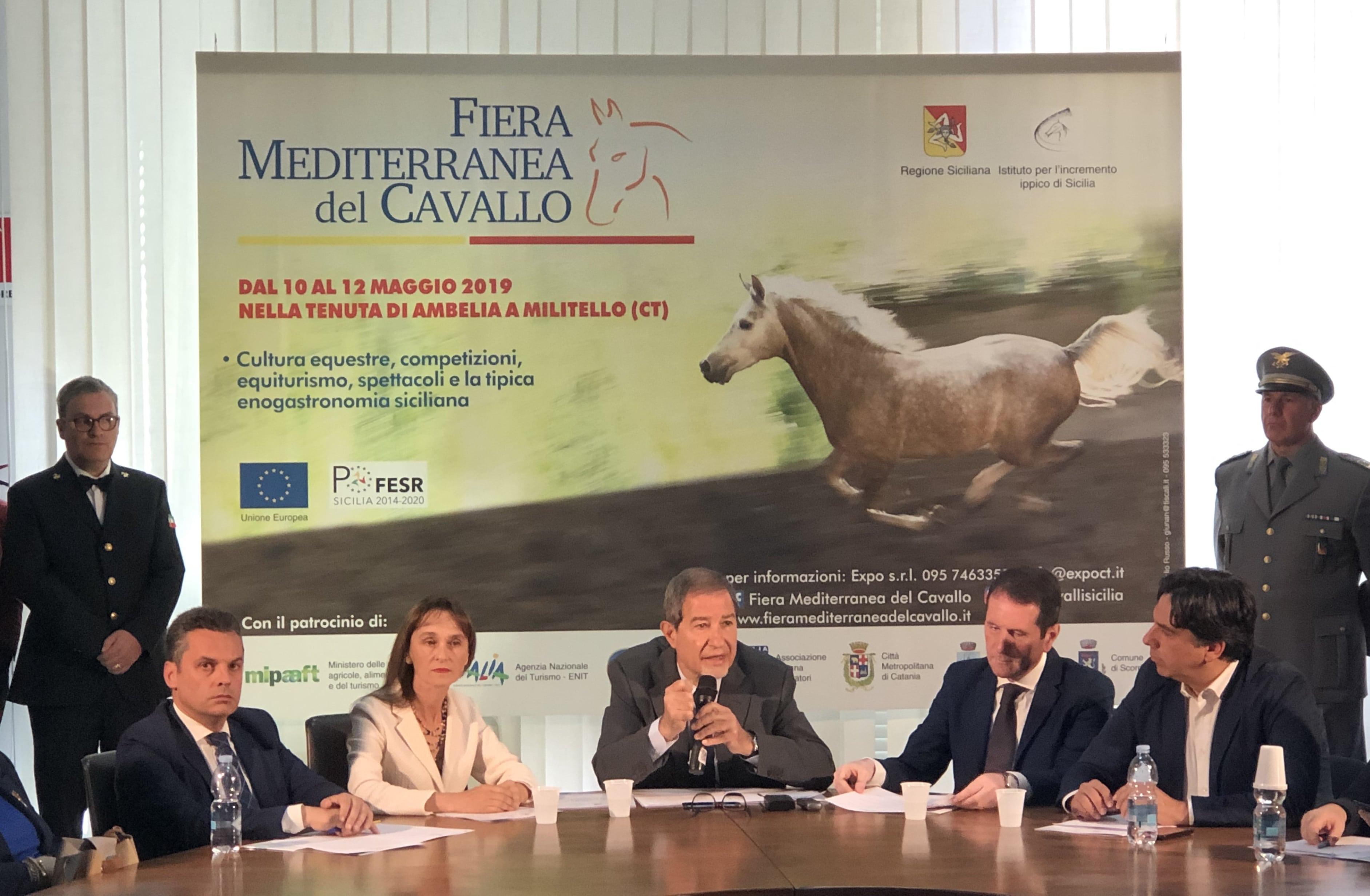 Tutto pronto per la Fiera Mediterranea del Cavallo alla Tenuta Ambelia a Militello in Val di Catania