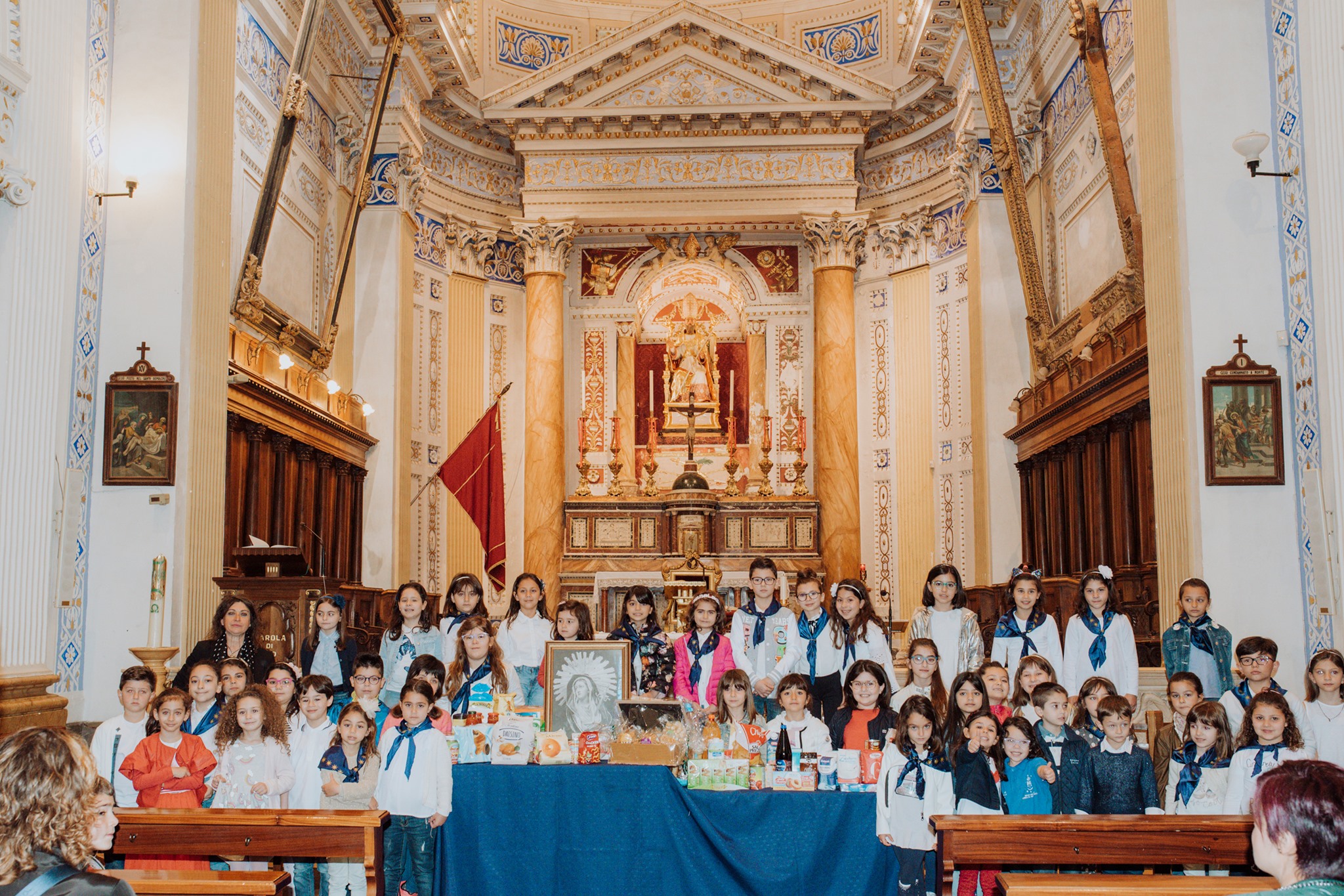 Raccolta di derrate per la festa dell’Addolorata a Comiso