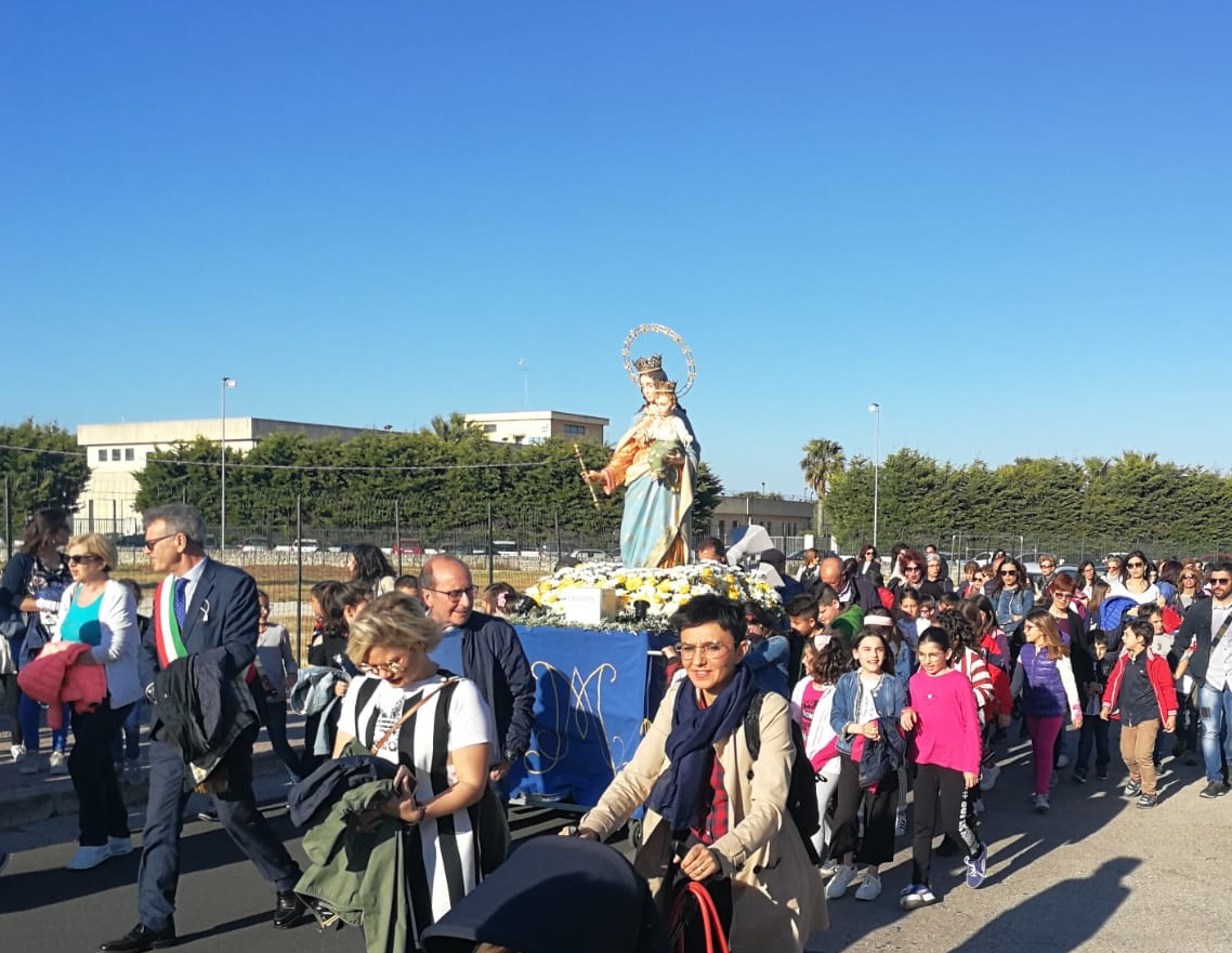 Modica, la festa di Maria Ausiliatrice celebrata nella zona Nord del quartiere Treppiedi