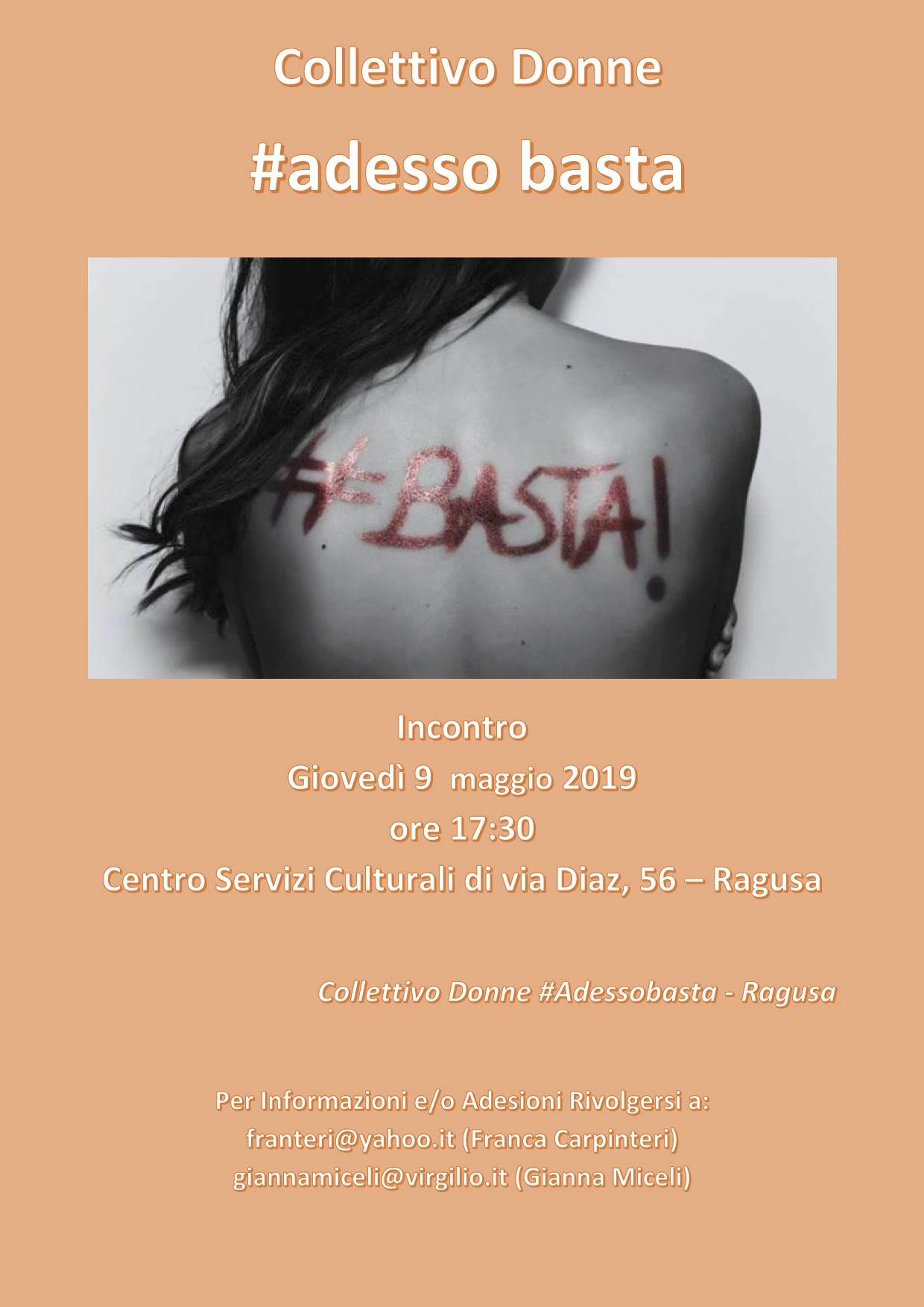 #collettivo donne: adesso basta violenza
