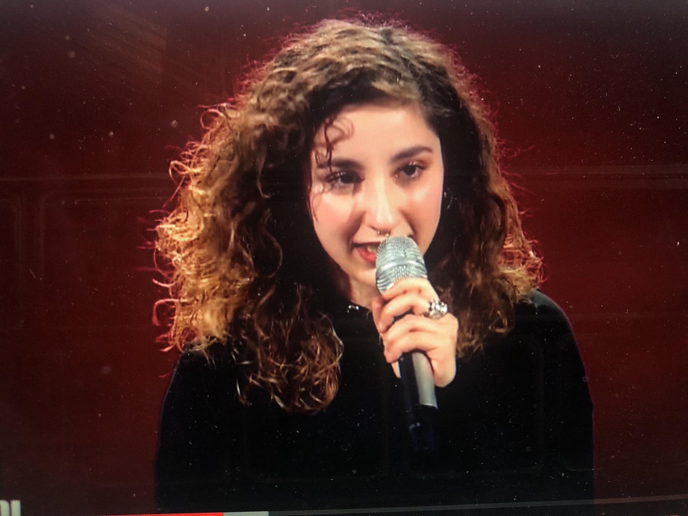 La vittoriese Giorgia a The Voice of Italy