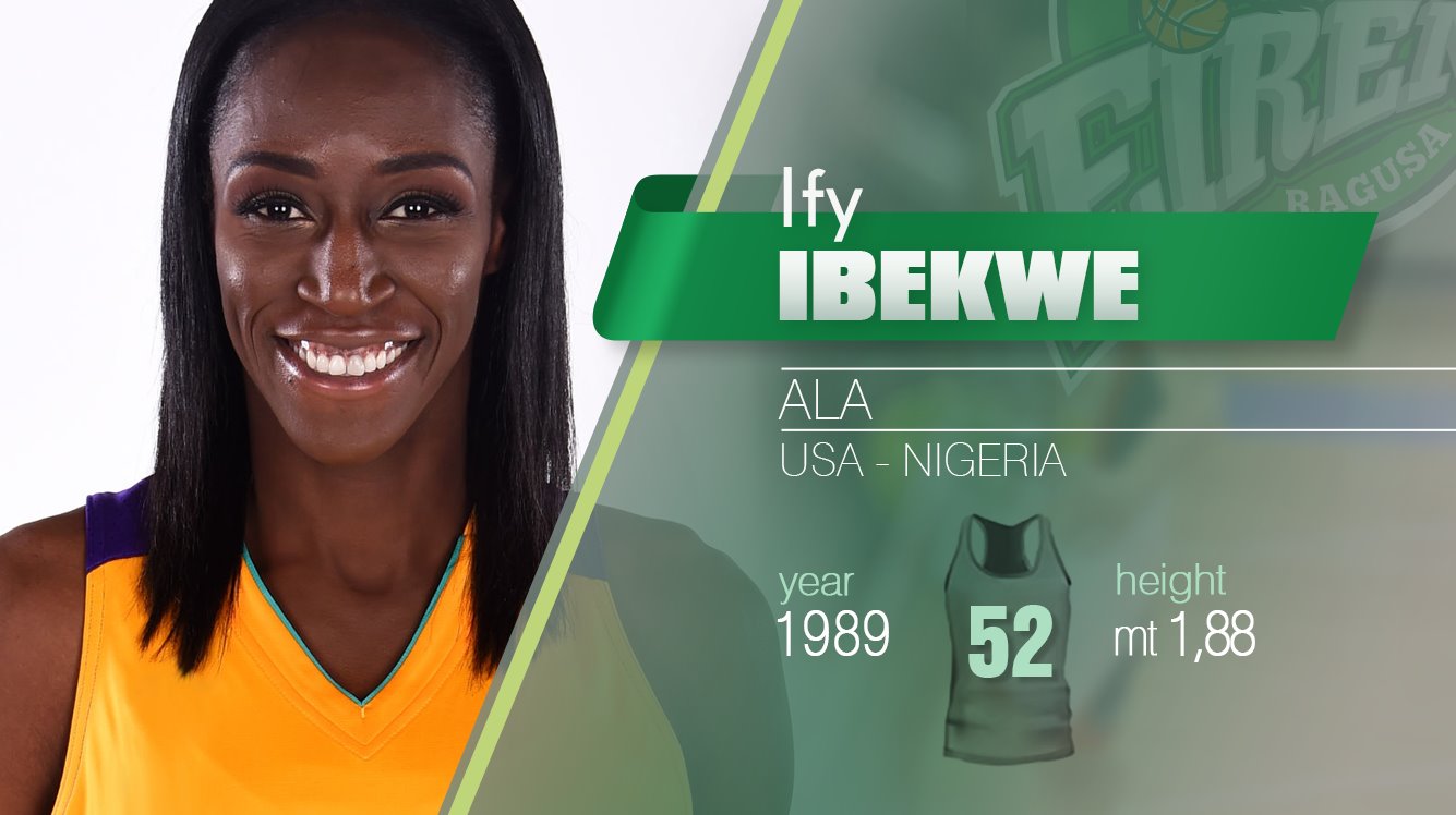 Ify Ibekwe la nuova  giocatrice della Passalacqua Ragusa