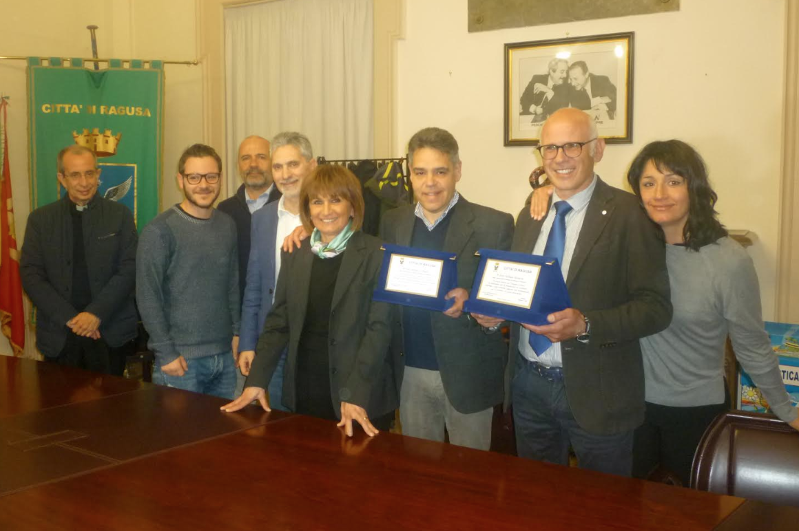 Volontariato consegnati riconoscimenti ai dottori Aiad Giorgio Lo Magno e Raffaele Bennardo