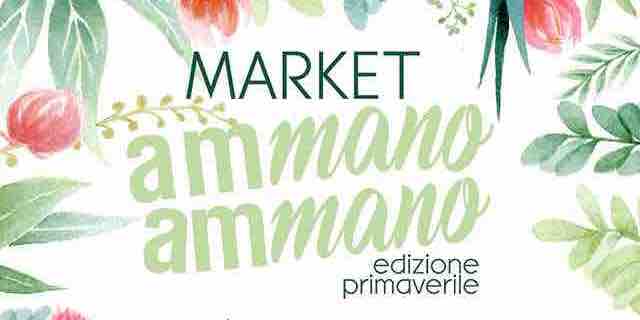Artigiani e prodotti del territorio al market Ammanoammano a Modica. Domenica 12 maggio