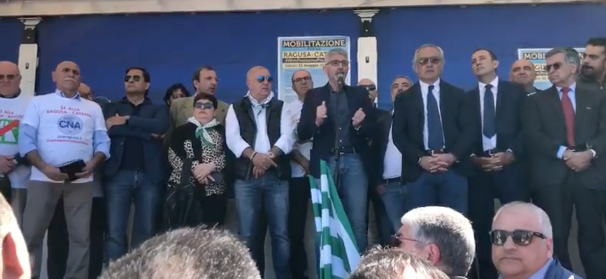 Protesta Ragusa Catania: “La pazienza dei ragusani è finita!”. VIDEO