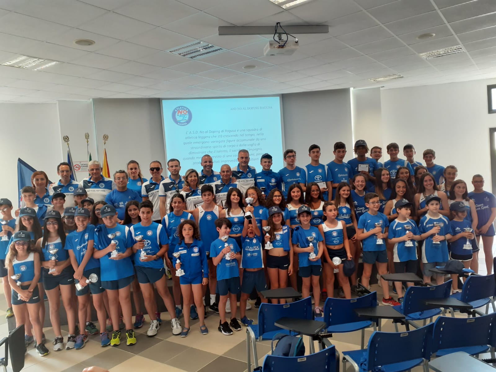Il Sindaco di Ragusa premia gli Atleti dell’ASD No al Doping Ragusa