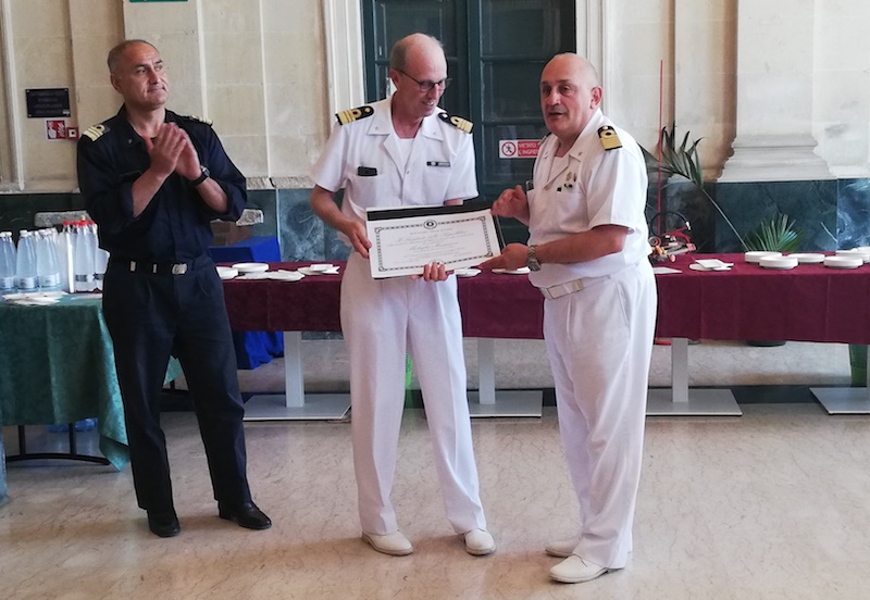 Capitaneria di Porto, il comandante Armenia in congedo