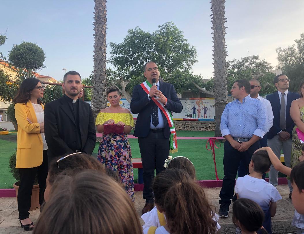 Inaugurato il parco di Matilde di Ispica