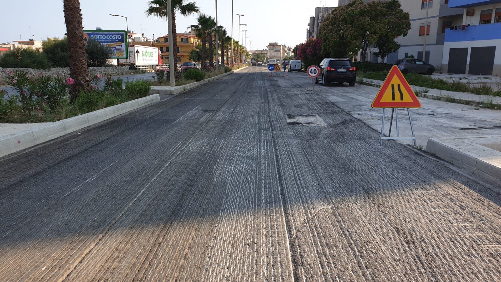 Al via ad Ispica i lavori di sistemazione del manto stradale