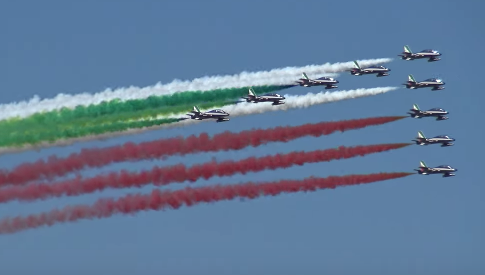 Frecce Tricolori è sempre un’emozione. Il VIDEO di Riccardo Lazzati a Roma