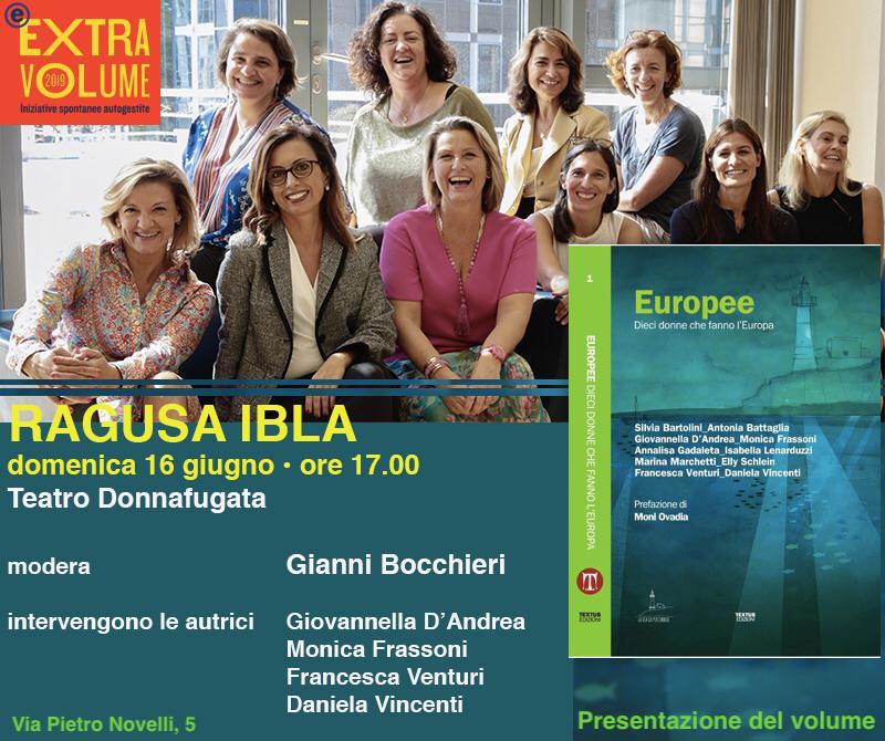 L’Europa vista da dieci donne. A Ragusa la presentazione del libro “Europee”
