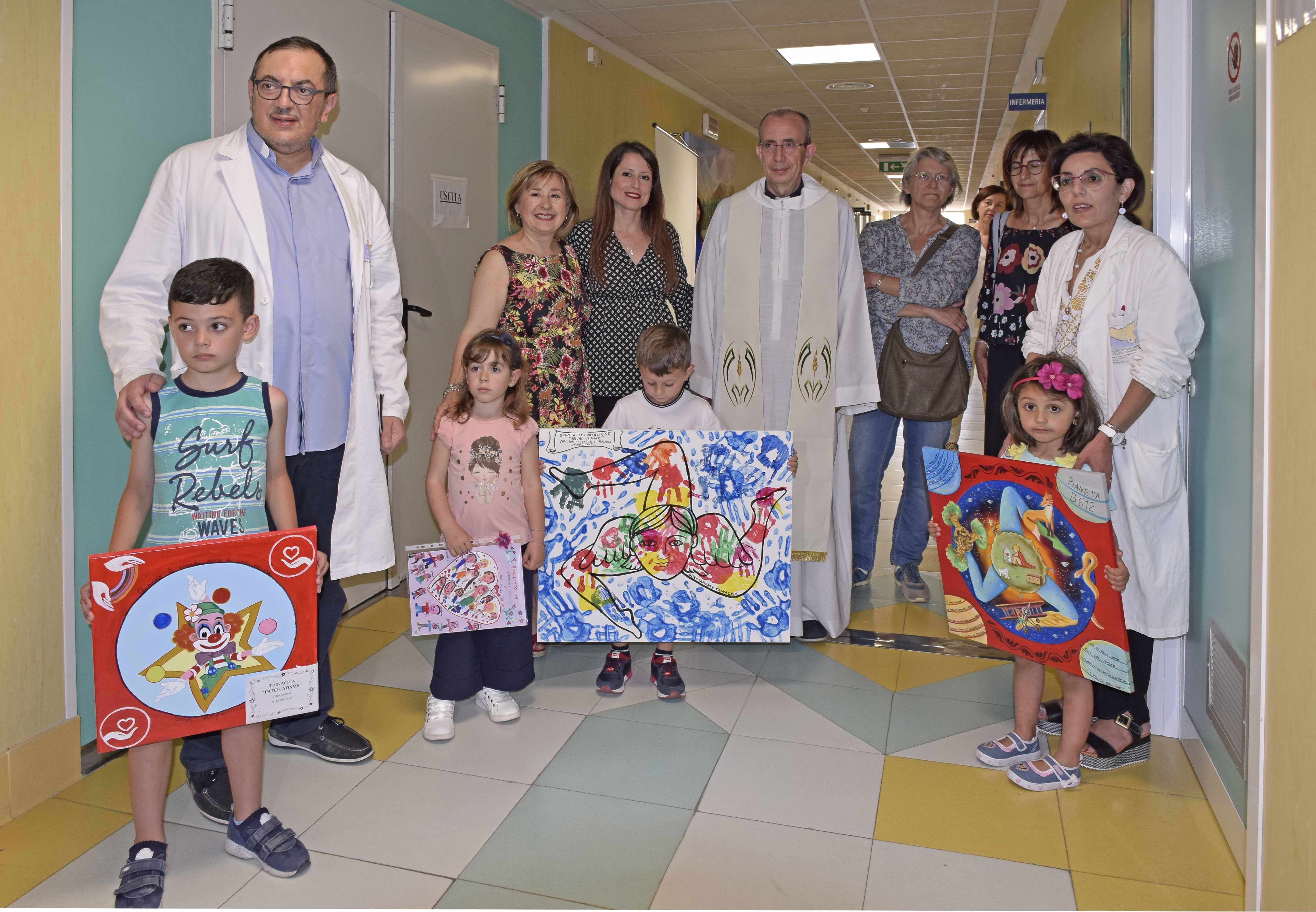 L’arte dei piccoli allievi della Munari in dono all’Hospice del Maria Paternò Arezzo