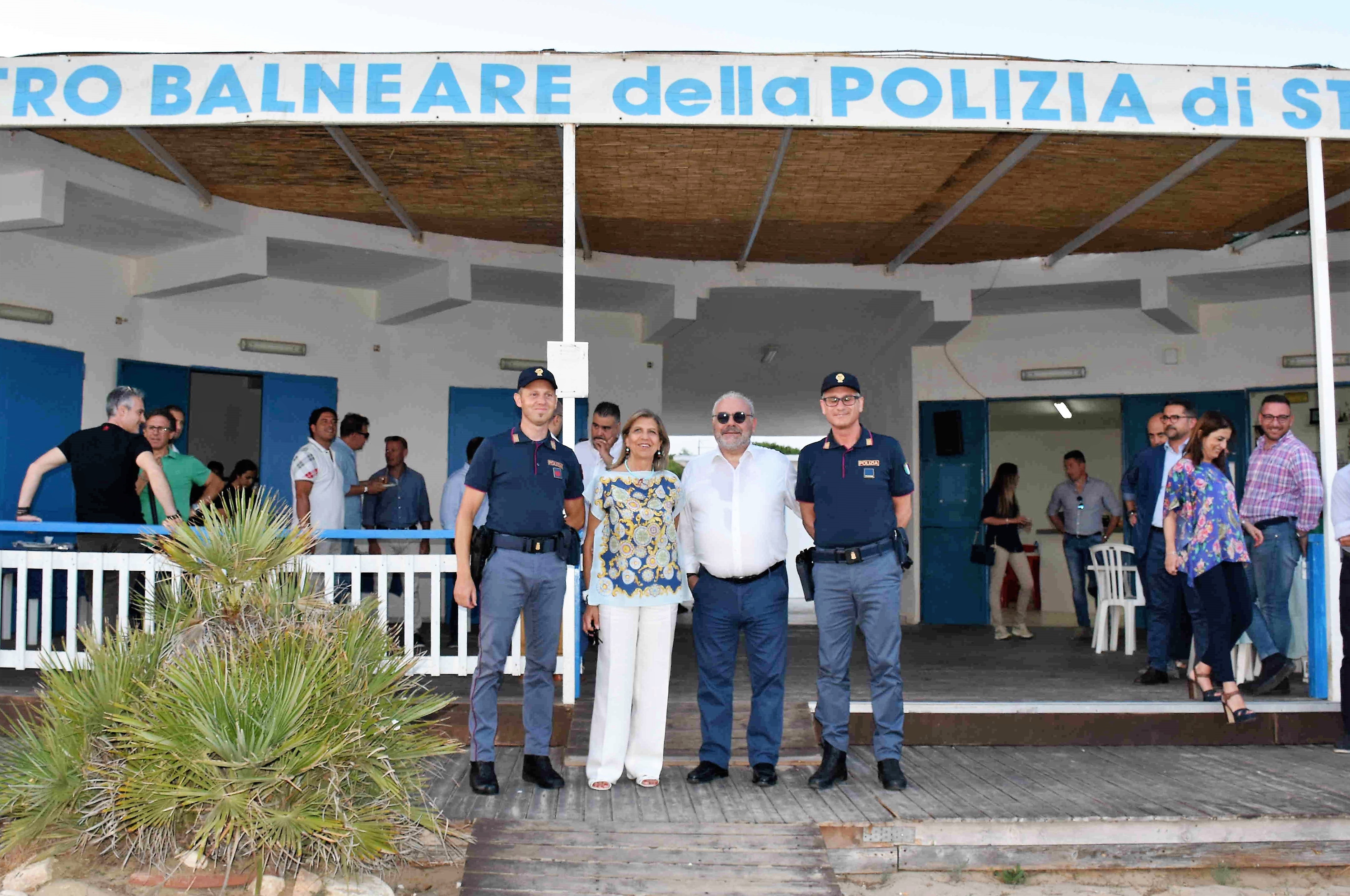 Inaugurata la stagione del Lido della Polizia di Stato a Caucana