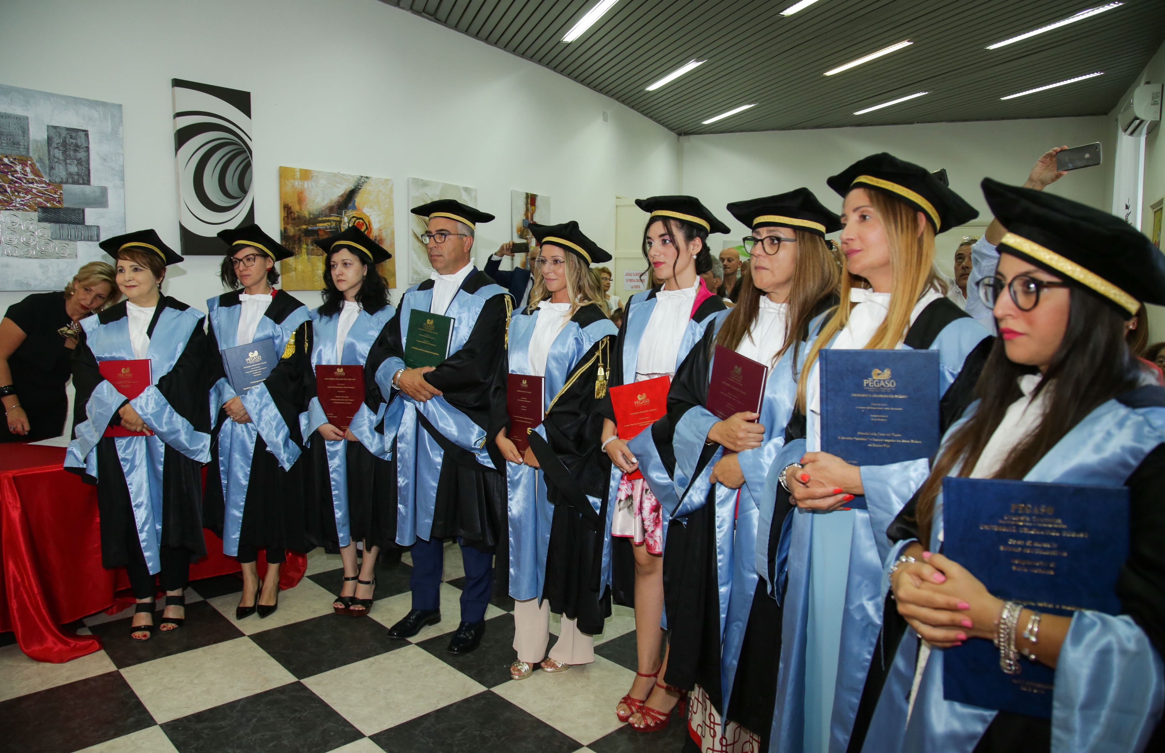 Grande successo per la sessione estiva di laurea della UniPegaso Ragusa