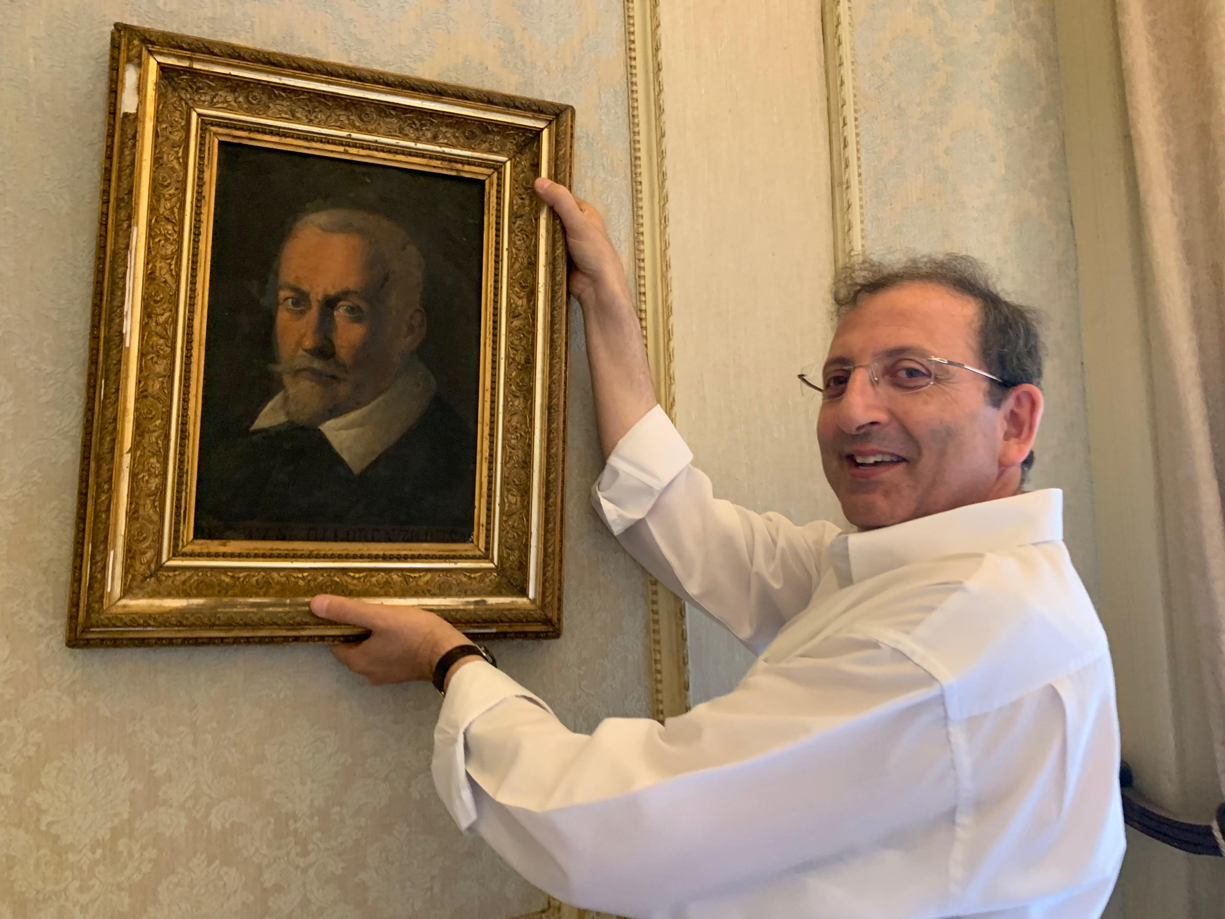 Il quadro di Pietro di Lorenzo Busacca in comodato al Comune di Scicli