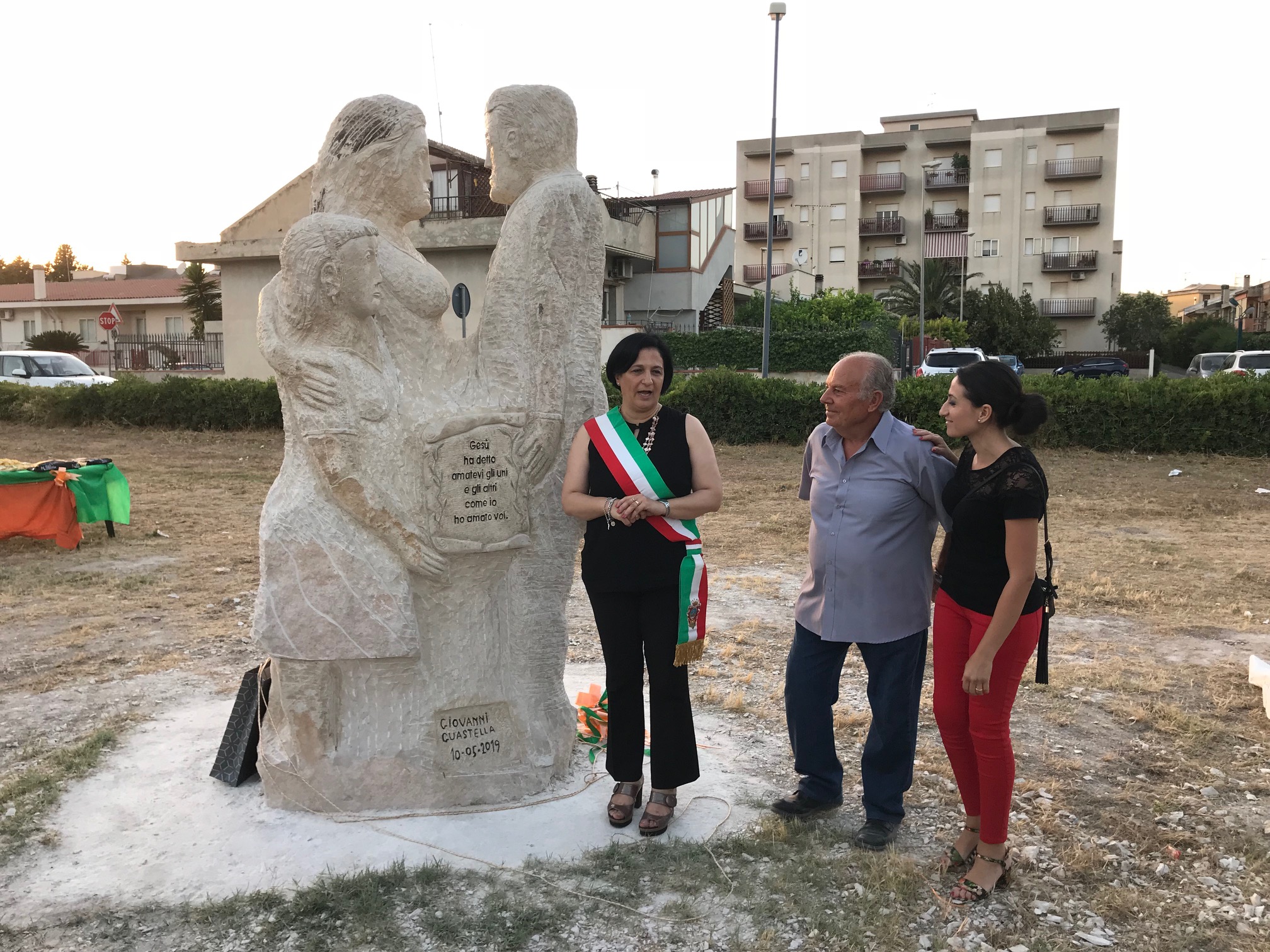 A Comiso inaugurate tre nuove sculture dell’artista Giovanni Guastella