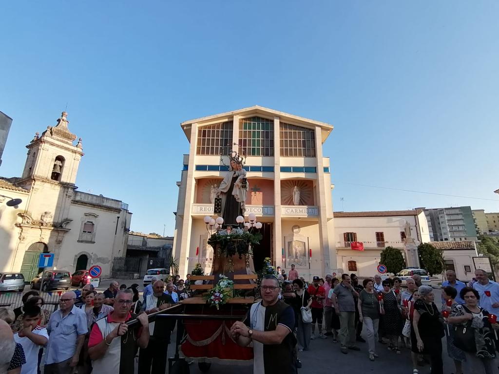 Ragusa ha festeggiato la Madonna del Monte Carmelo