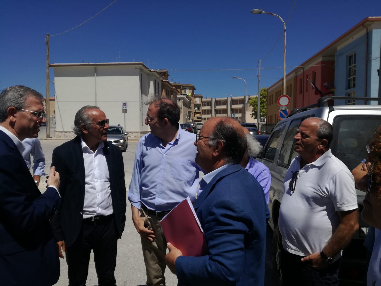 L’assessore regionale Marco Falcone, a Scicli e a Pozzallo