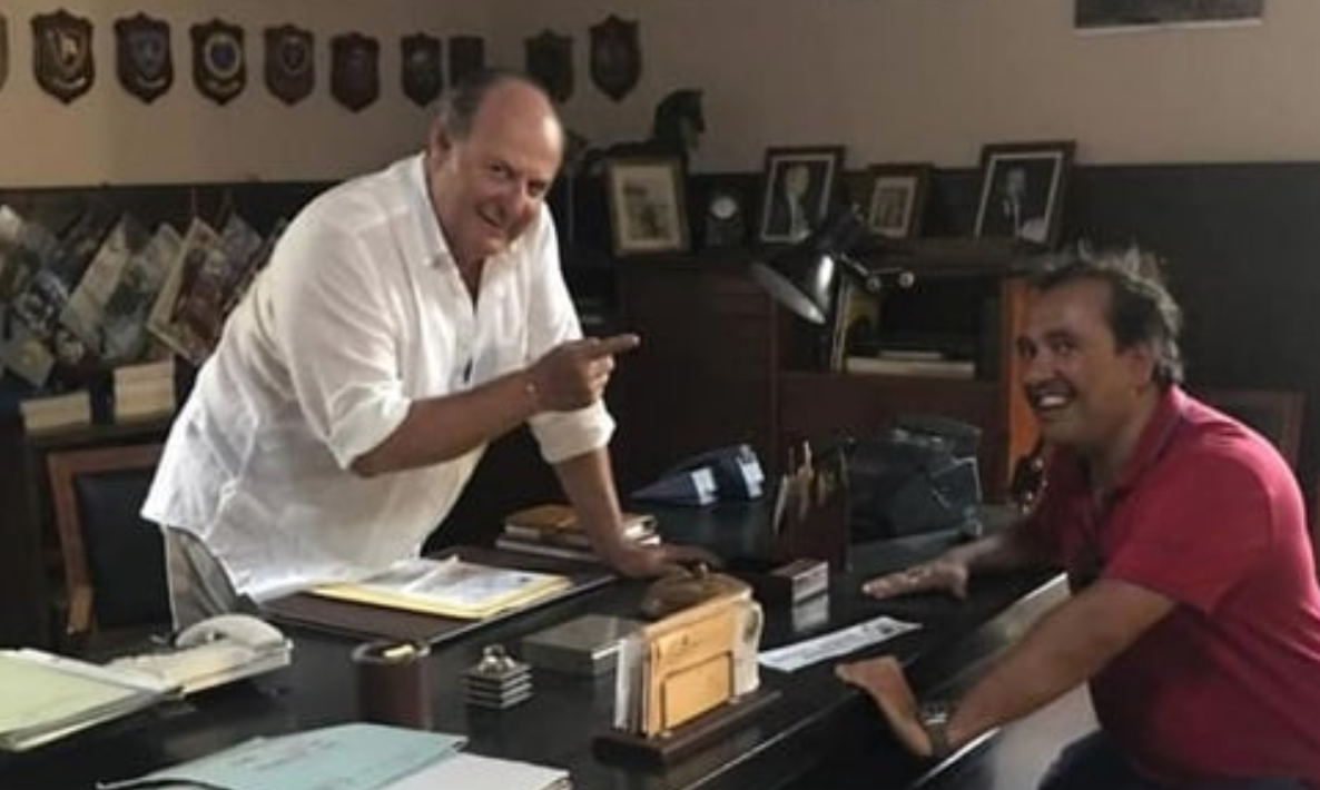 E Gerry Scotti diventa per un giorno il commissario Montalbano