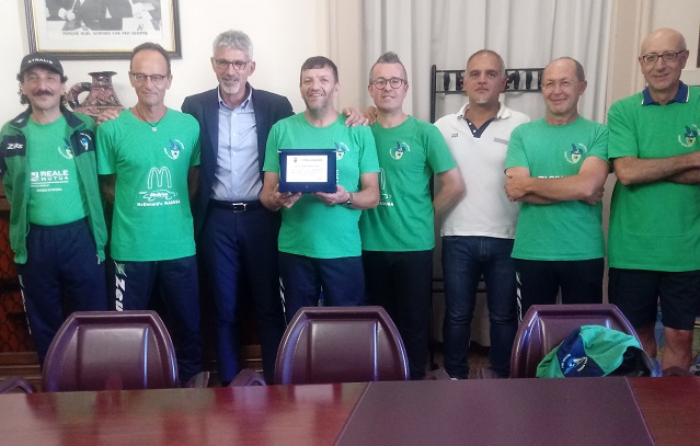 Riconoscimenti per gli atleti Mario Filetti e Giuseppe Mandarà  e per l’ASD Eirene Tennis Tavolo