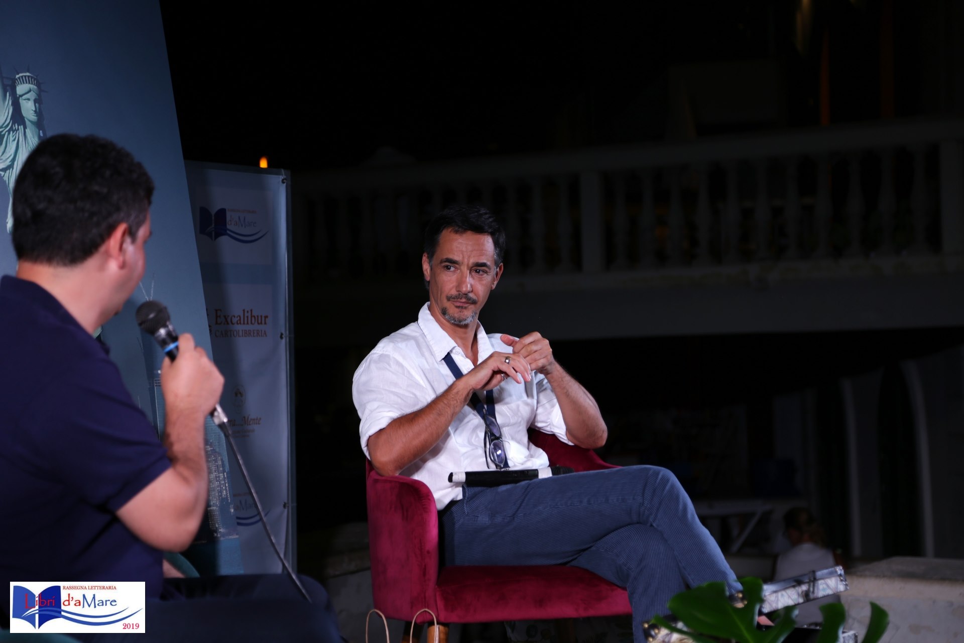 Emozionante presentazione di Peppino Mazzotta a Punta Secca per Libri d’aMare