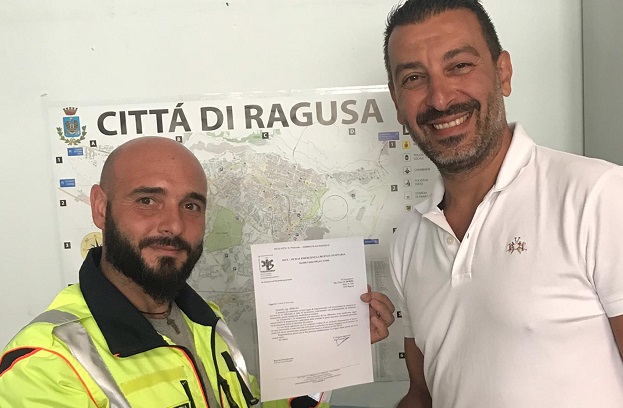 Encomio del 118 all’autista soccorritore ragusano che salvò un uomo alle prese con un infarto