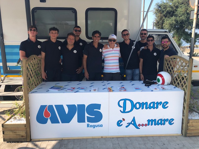 La Virtus Ragusa aderisce all’iniziativa dell’Avis Donare è A..mare!