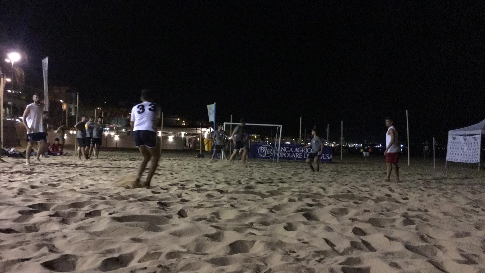 Marina sport week: ieri sera il torneo di Beach Soccer