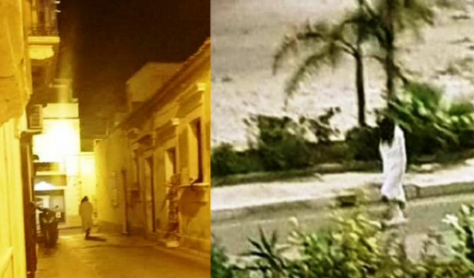 Lo scherzo horror continua: la finta Samara in giro per Noto e Avola