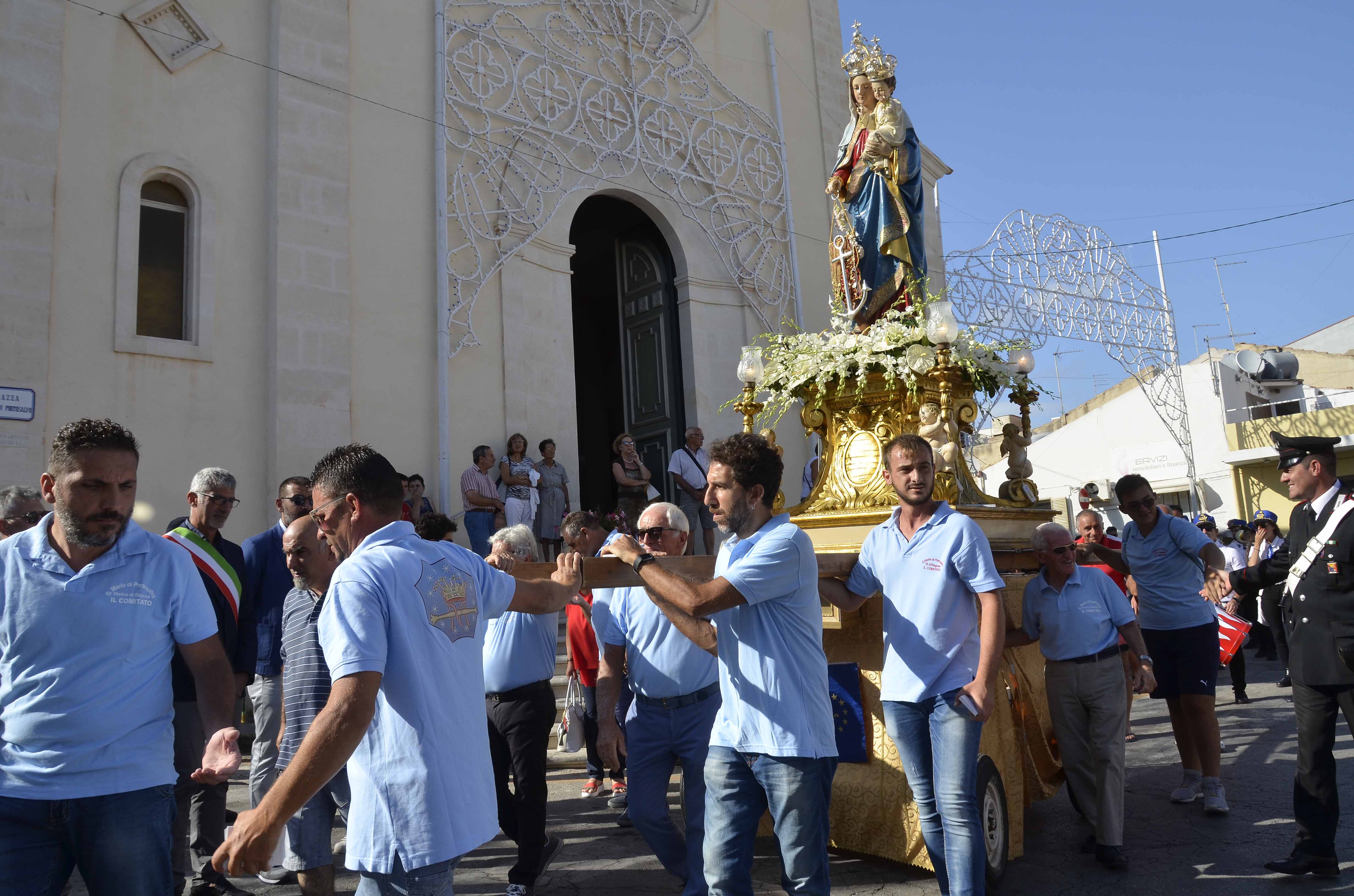 A Marina di Ragusa, entrano nel vivo i festeggiamenti in onore di Santa Maria di Portosalvo