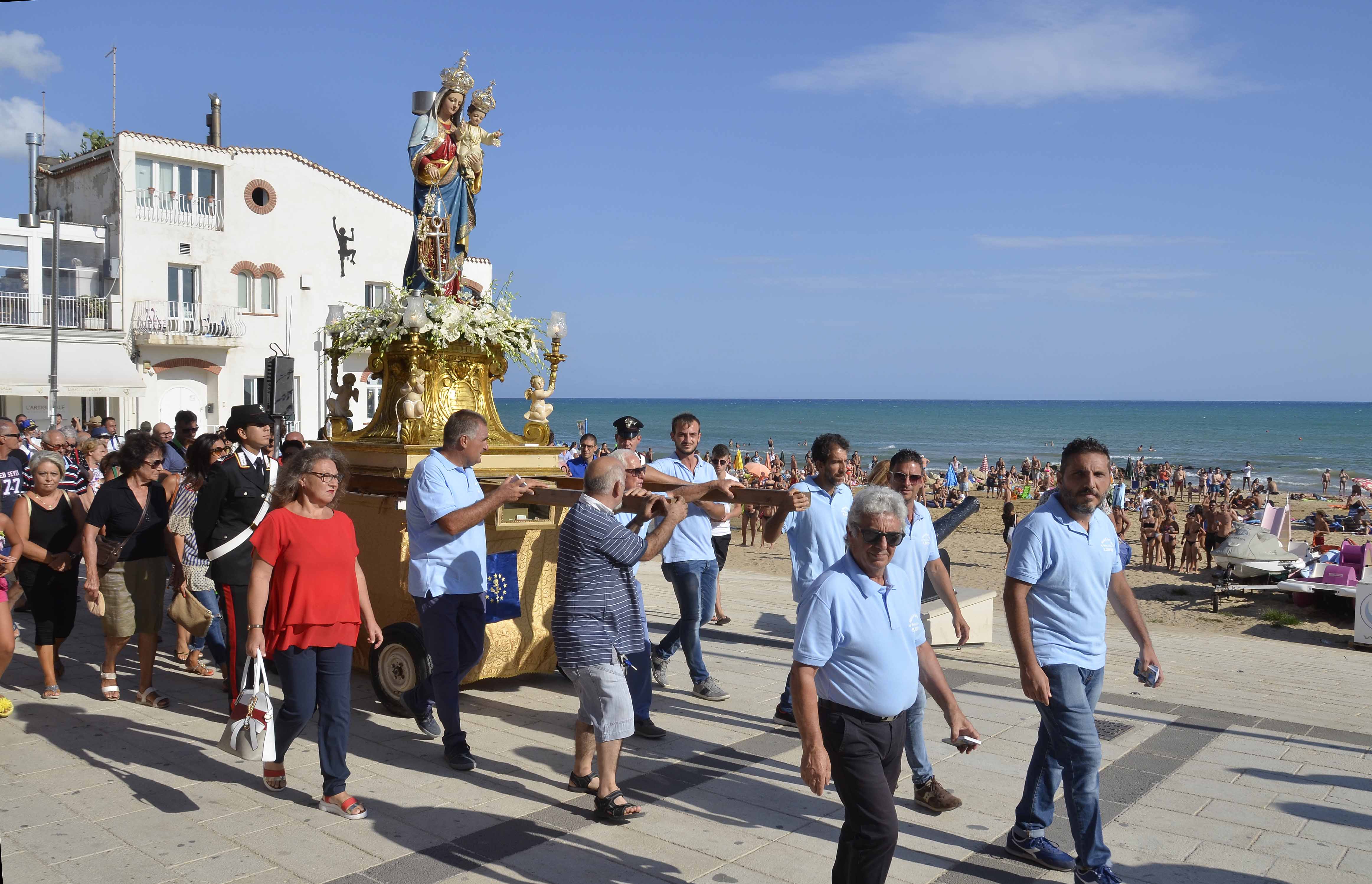 Santa Maria di Portosalvo a Marina, da oggi i festeggiamenti
