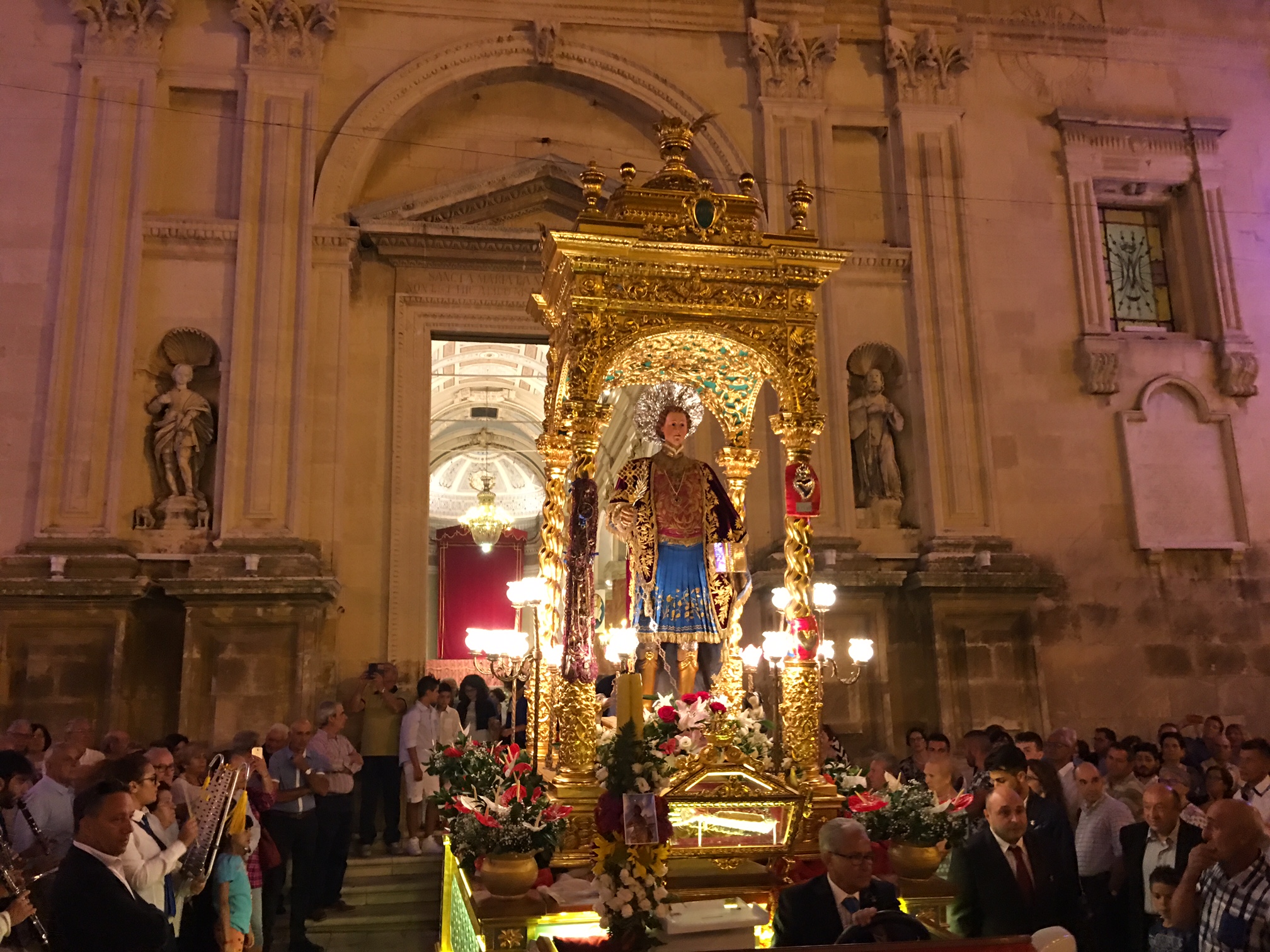 La Reliquia di San Vito, in visita alle comunità parrocchiali di Chiaramonte