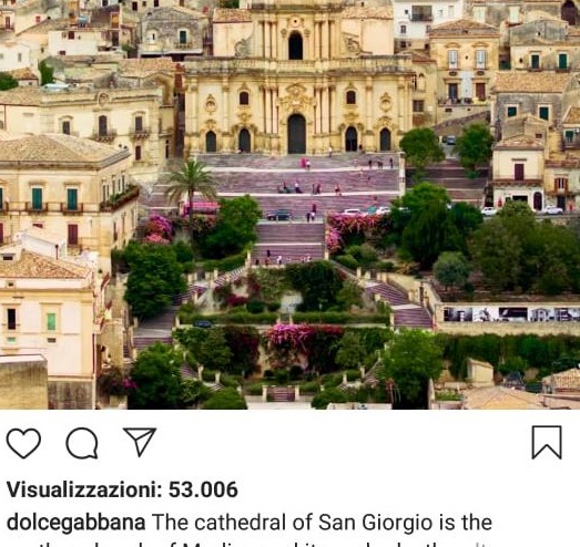 D&G sceglie Modica per la sua campagna pubblicitaria. VIDEO