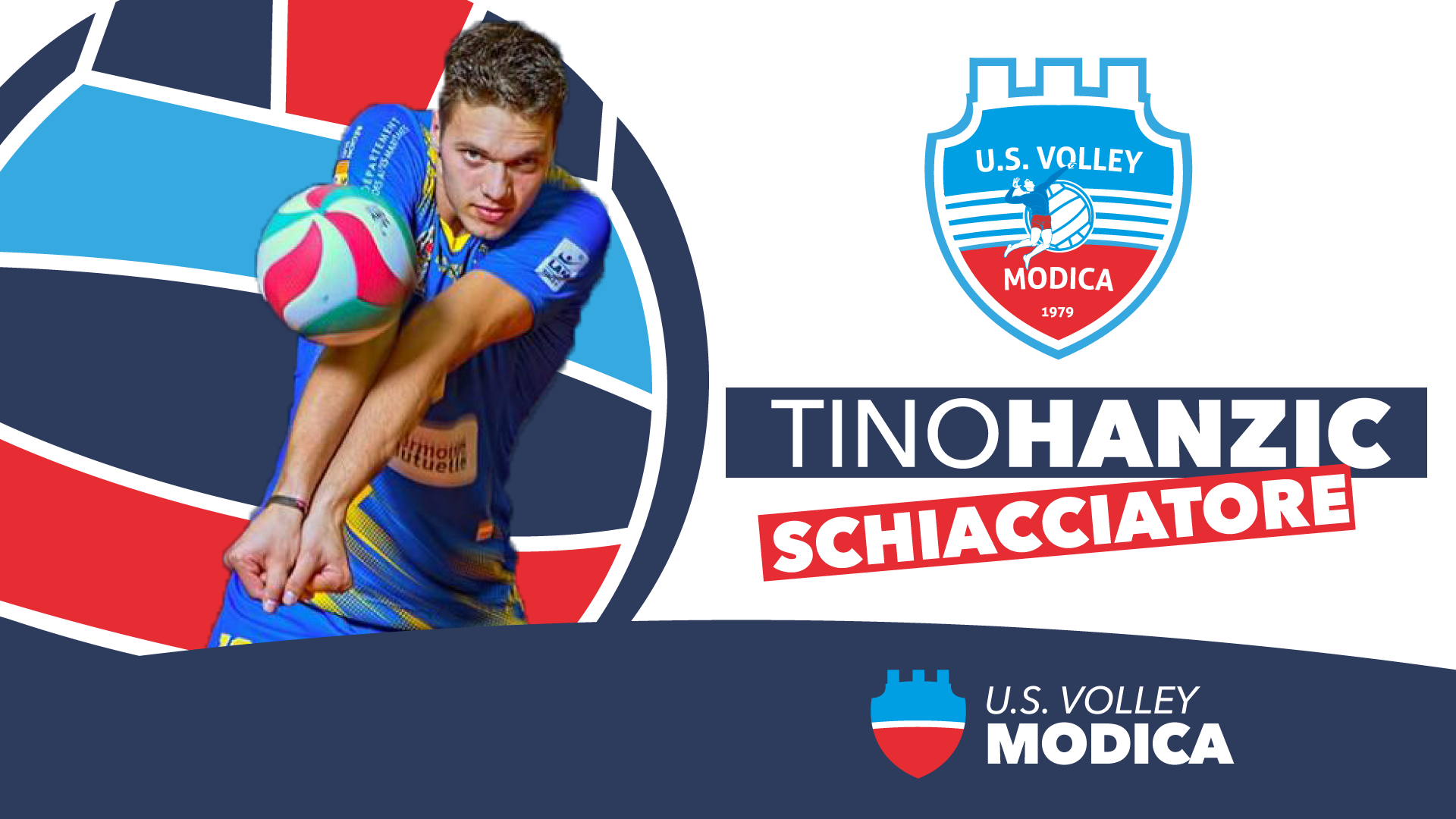 Colpo in entrata per l’Avimecc Volley Modica che si assicura le prestazioni di Tino Hanzic.
