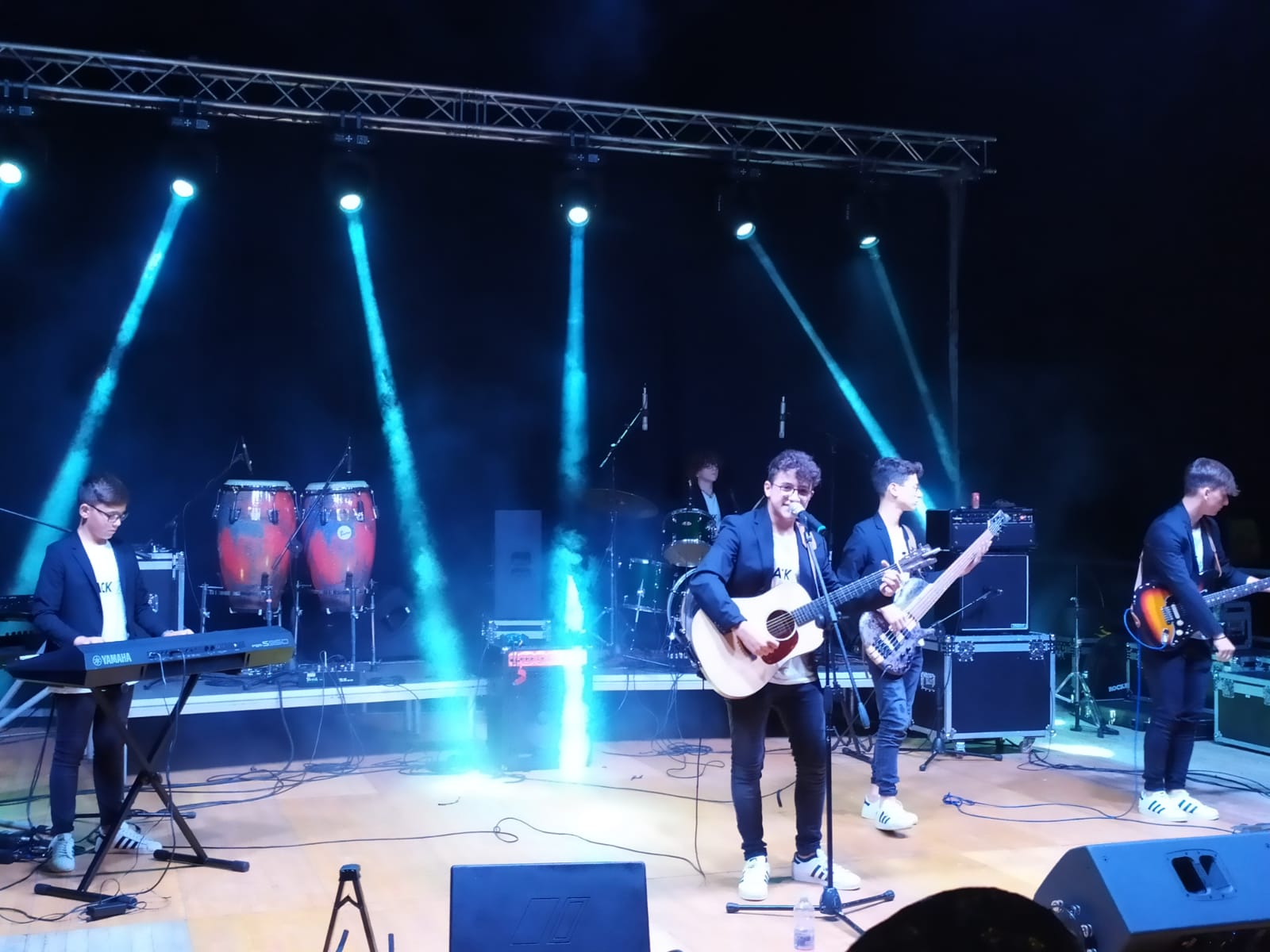 Blackout pop band in concerto a Ibla