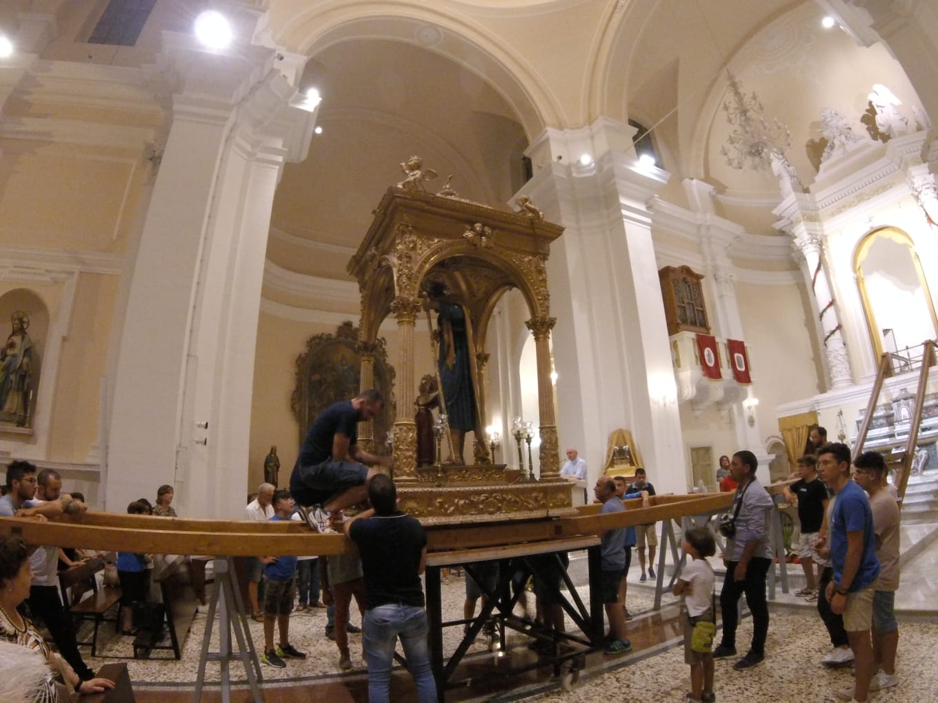 La “Scinnuta” di San Giuseppe, a Giarratana