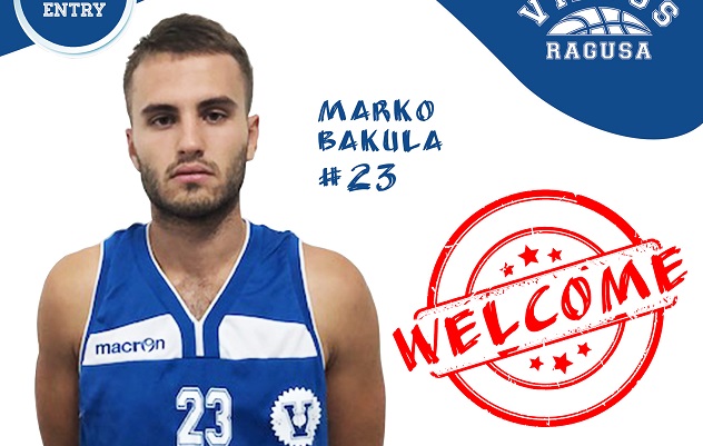 Marko Bakula nuovo giocatore della Virtus Ragusa