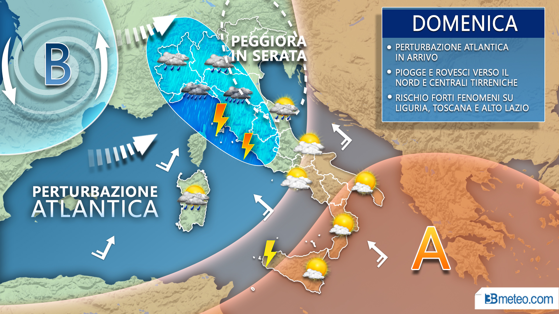 Meteo: l’autunno arriva ufficialmente domenica