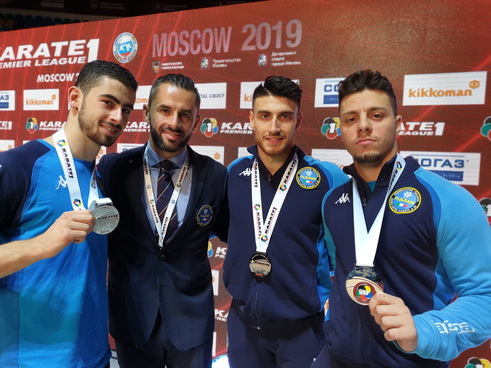 Karate: il vittoriese Giuseppe Panagia argento a Mosca con la nazionale Italiana