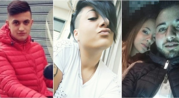 I quattro giovani morti nel terribile incidente di Belpasso