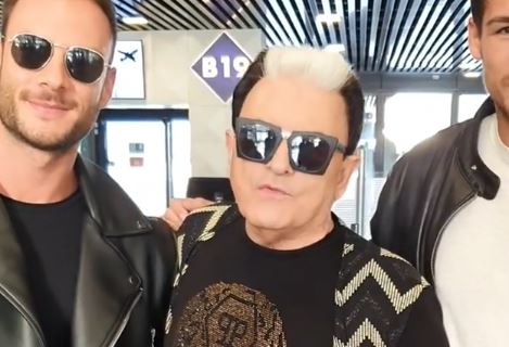 Cristiano Malgioglio a Scicli e a Modica per girare un nuovo VIDEO