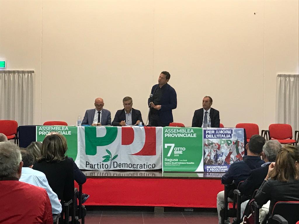 Assemblea Provinciale del Partito Democratico a Ragusa: Gigi Bellassai eletto nuovo presidente