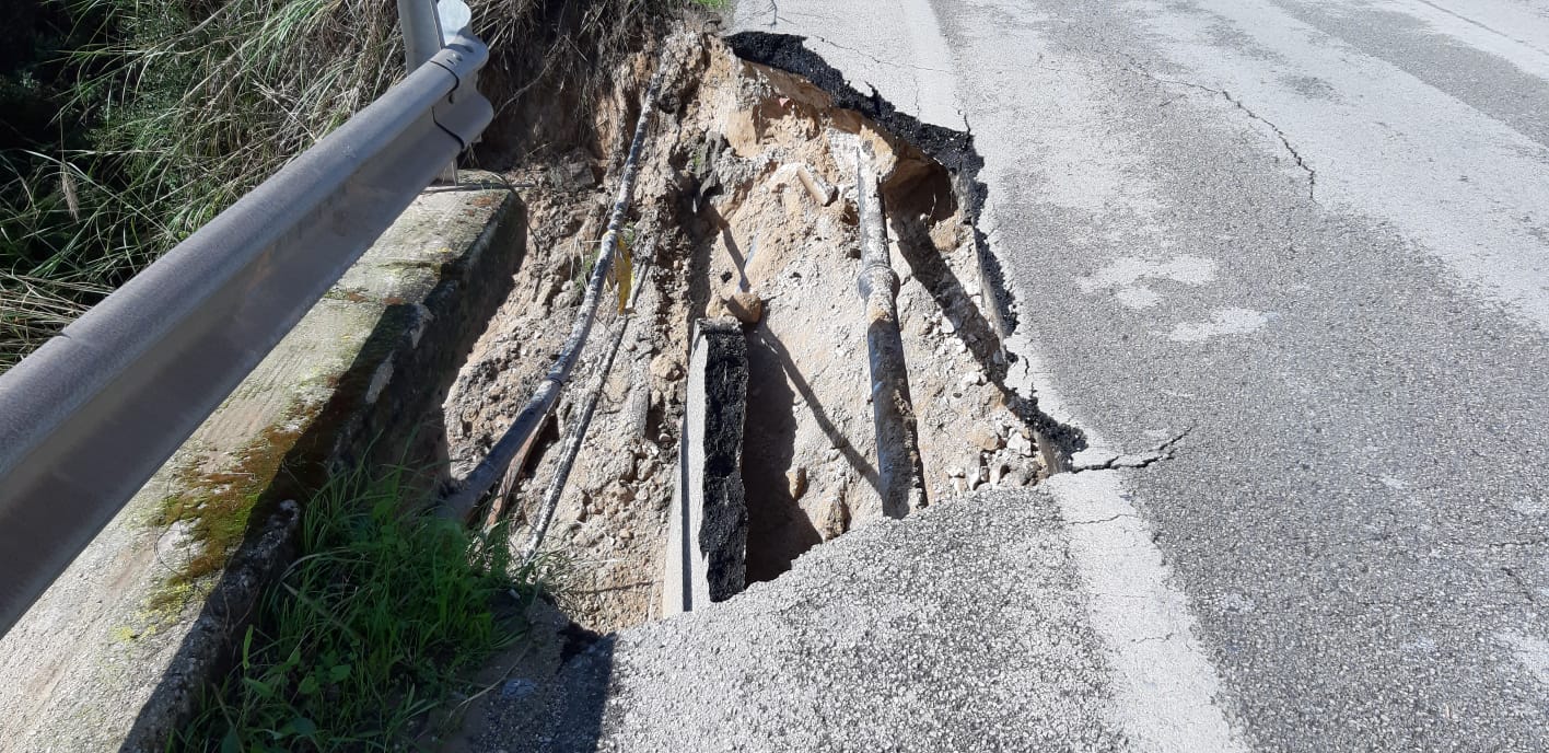 Maltempo, Libero Consorzio: “interventi immediati per ripristinare transito veicolare nelle strade provinciali”