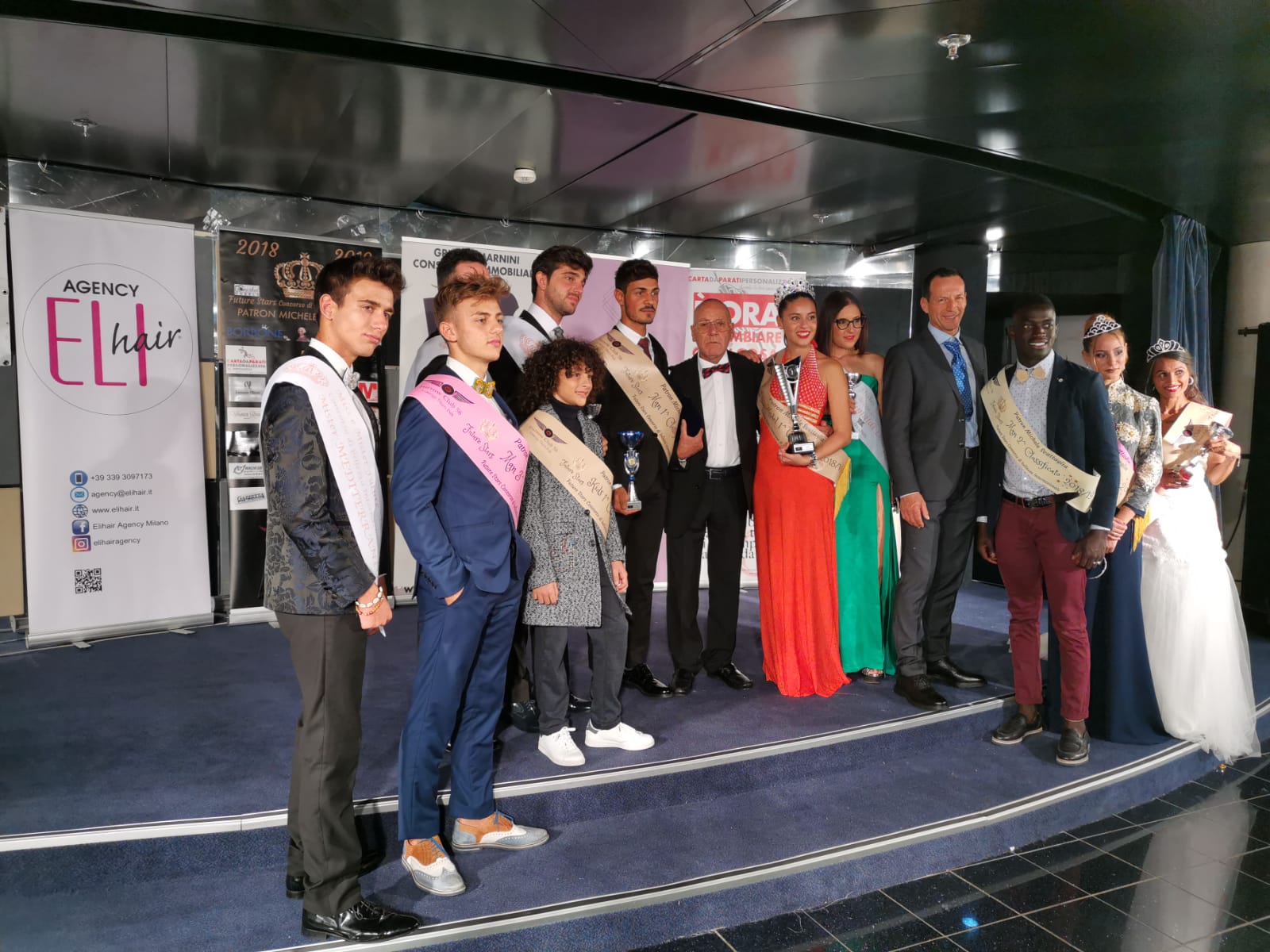 I bellissimi della provincia di Ragusa in crociera per Miss e Mister Future Stars
