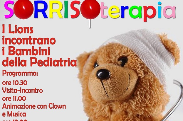 Lions Club Ragusa entra in reparto per dare gioia ai piccoli pazienti