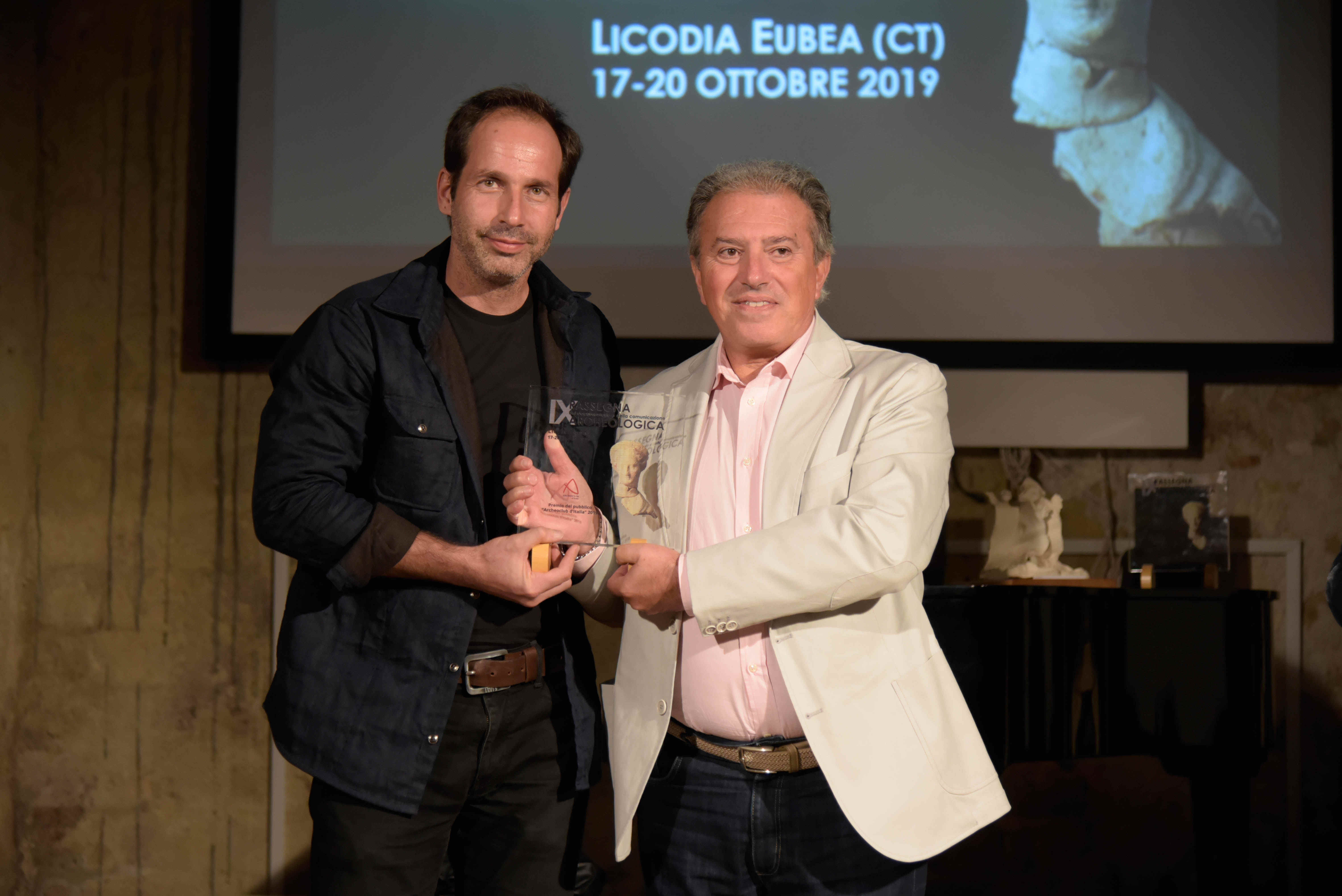 IX Rassegna del documentario e della comunicazione archeologica: premio al figlio di Mike Bongiorno