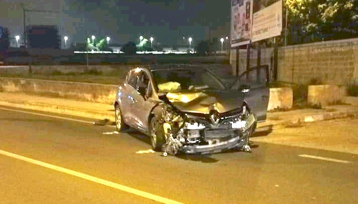 Ancora un grave incidente stradale in via Cartia a Ragusa. FOTO