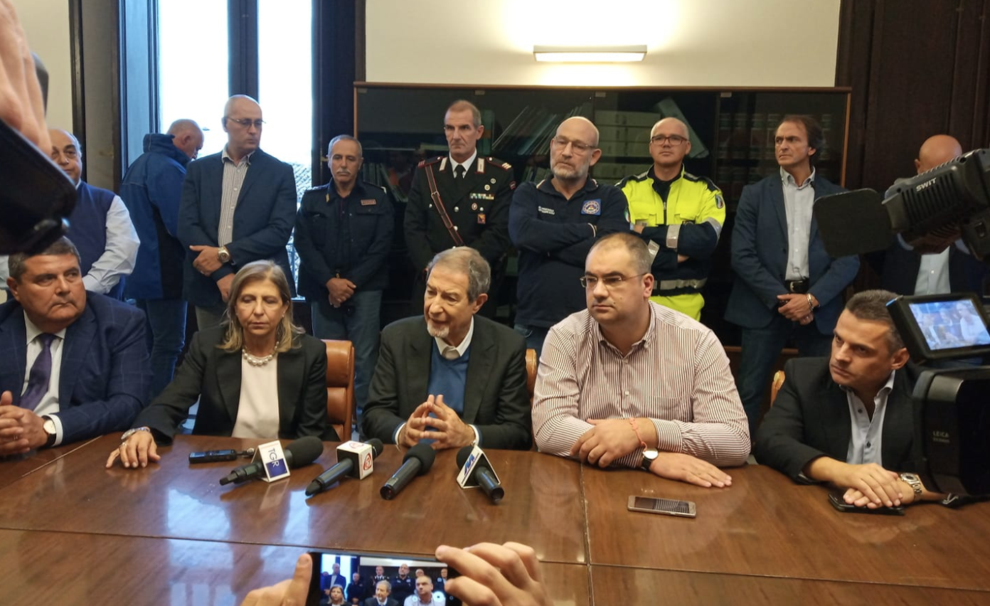 Governatore Musumeci a Ispica: “Sarà chiesto stato di calamità”. Intanto 8 famiglie evacuate