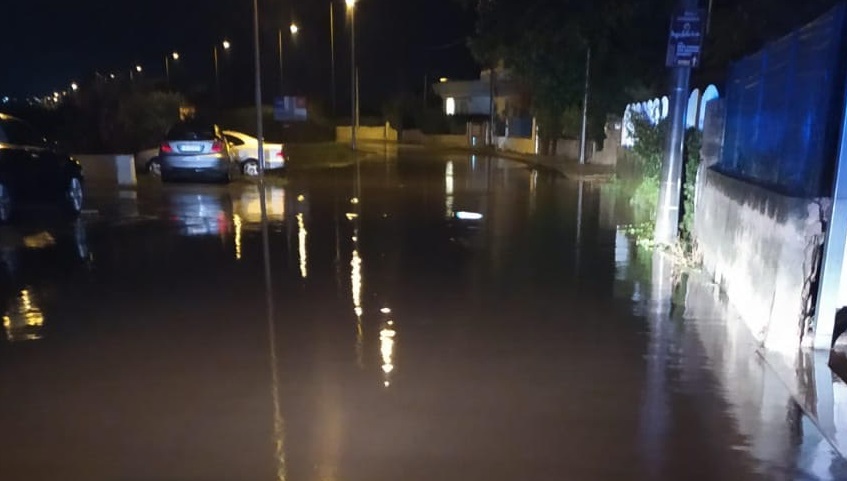 Troppa pioggia, rischio aquaplanning a Donnalucata